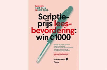 Scriptieprijs Leesbevordering affiche