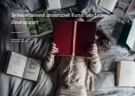 omslag eindrapportage Zelfevaluerend onderzoek Kunst van Lezen 2018, uitgevoerd door KWINK groep