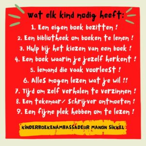 De lijst - 'Wat elk kind nodig heeft'