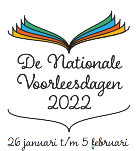 Logo De Nationale Voorleeswedstrijd 2022