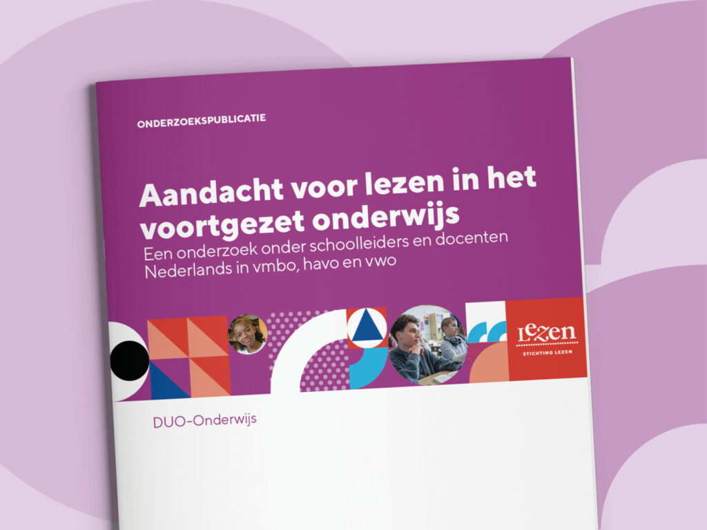 Cover aandacht voor lezen in het voortgezet onderwijs