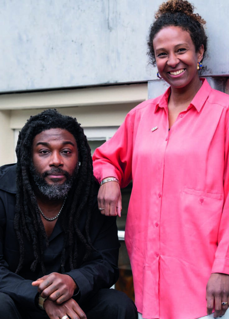Astrid Sy en Jason Reynolds in Amsterdam